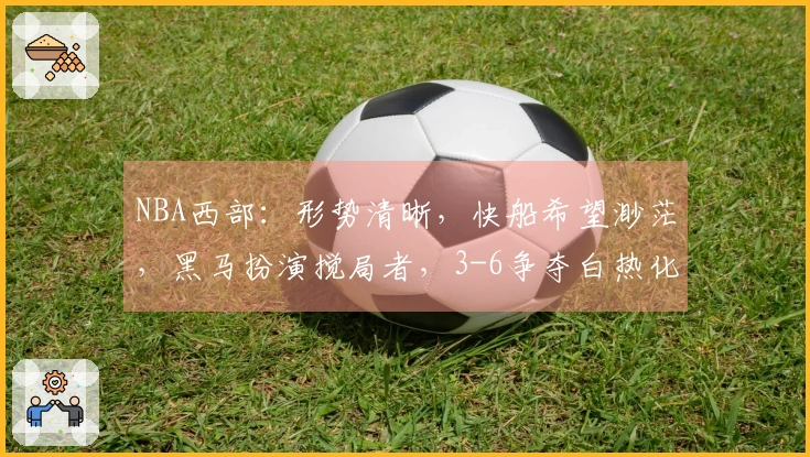 NBA西部：形势清晰，快船希望渺茫，黑马扮演搅局者，3-6争夺白热化